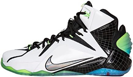 Nike Lebron XII AS White Multi-Color Black Size 7 742549 190