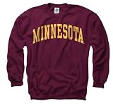 Minnesota Golden Gophers Maroon Arch Crewneck Sweatshirt