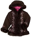 Big Chill Girls 2-6x Micro Fiber With Fur Trim