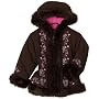Big Chill Girls 2-6x Micro Fiber With Fur Trim