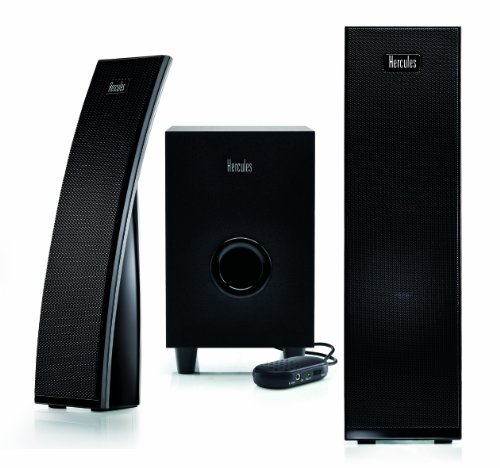 Hercules 4780477 Altroparlanti Multimediali XPS 2.1 20 Arc, Nero