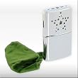 Handw�rmer 'IGNITE & WARM' aus Leichtmetall - Unter den Hand- und Taschenw�rmern ist der Benziner ein echter Dauerbrenner!