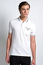 Red! Collection Short Sleeve Tipped Pique Polo with Pocket