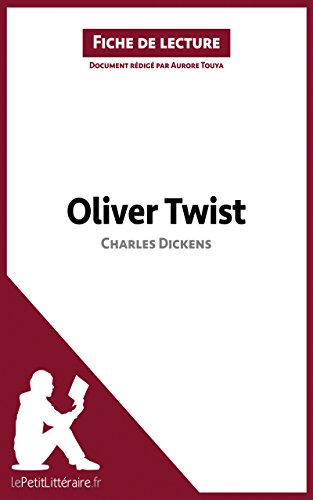 Oliver Twist de Charles Dickens (Fiche de lecture): Résumé complet et analyse détaillée de l'oeuvre (French Edition)