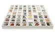 Natural Gem Stones Tumbled Colletcor's Box - 56 Pieces