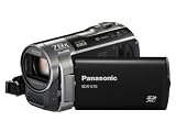 Panasonic SDR-S70 Camcorder - Black (SD Card compatible, x78 Enhanced Optical Zoom, Wide Angle Lens)