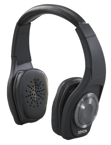  Denon AH-NC500BK Globe Cruiser On-Ear Wireless Headphones, Black 