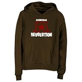Sweatshirt Woman Brown  Bermudian Revolution  Bermuda Country