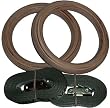 Wooden Gymnastic Rings - USA Wood Gymnastics Rings for Fitness and Crossfit Training