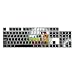 Tastatur Sticker-Set HORSE SKINBOARD