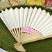 White Paper Fans - Wedding Favors, 20