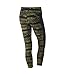 Nike Women's Dri-Fit Clash Epic Lux Running Crop Pants-Militia Green/Black