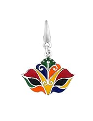 Sterling silver VENETIAN CARNIVAL MASK (Charm)