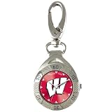 Wisconsin Badgers Grandstand Series Clip-On Watch - NCAA College Athletics