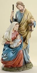 15.5" Joseph's Studio Renaissance Holy Family Religious Nativity Figure