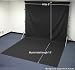 Photo : Chromakey Black and Chromakey White Muslins 9' x 15' - 2 Pack