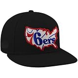 NBA New Era-ESPN Philadelphia 76ers Black Insider Premium Fitted Hat (6 7/8)
