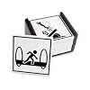 Portal 2 Warning Sign Coasters