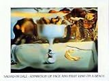 Posters: Salvador Dali Poster Art Print - Apparition Of Face And Fruit On A Beach (32 x 24 inches)