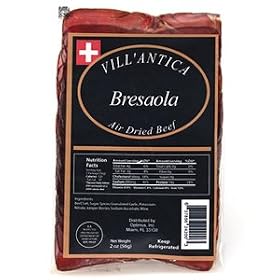 Dry Cured Beef Bresaola Sliced 0.22-0.3 lb.