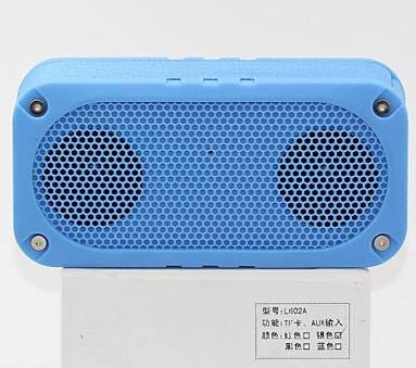 Blue Color Mini Bluetooth Speaker With Tf Card For Phone Laptop Tablet Pc