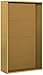 Salsbury Industries 3814D-GLD Surface Mounted Enclosure for 3714 Double Column, Gold