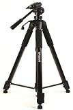 Polaroid 145 cm Foto / Video Reise Dreibeinstativ mit Deluxe Tragetasche f�r Digitalkameras & Camcorder