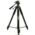 Polaroid 145 cm Foto / Video Reise Dreibeinstativ mit Deluxe Tragetasche f�r Digitalkameras & Camcorder