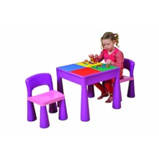 Liberty House Children's Purple Table and Chairs (2 Pieces)