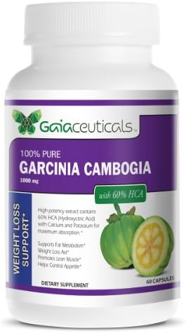 Gaiaceuticals Garcinia Cambogia Extract :: Pure, All-natural Appetite Supressant and Weight Loss Supplement