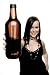 Women with a Big Bottle - 18H x 12W - Peel and Stick Wall Decal by Wallmonkeys