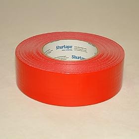 Shurtape PC-618 Industrial Grade Duct Tape: 2 in. x 60 yds. (Red)