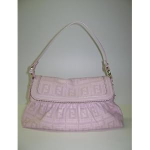 Fendi Handbags Pink Chef Leather 8br445