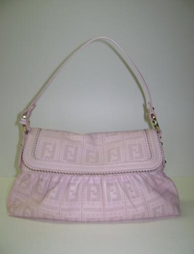 Fendi 8br445 Leather Pink Chef Handbags