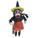 Kitchen & Housewares : Sock Monkey Wicked Witch Halloween Ornament