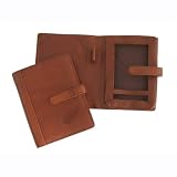 Detroit Red Wings Tan Leather Palm Pilot Case
