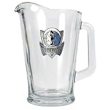 DALLAS MAVERICKS NBA 60OZ GLASS PITCHER - PRIMARY LOGO