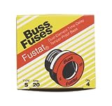 Fuses: Bussmann #S20 4PK 20A S Plug Fuse
