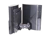 PlayStation 3 Skin (PS3) - NEW - CARBON FIBER system skins faceplate decal mod