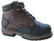 Men's Rocky 6" Waterproof Steel Toe Iron Clad Work Boots Brown / Black