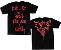 NEW! Die Like a Devil Guys T-shirt in Black by Famous Stars and Straps