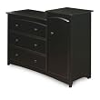 Beatrice Combo Unit in Black Finish By Storkcraft Baby Furniture