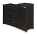 Beatrice Combo Unit in Black Finish By Storkcraft Baby Furniture