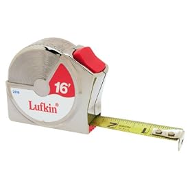 Lufkin 3 4 Inch X 16 Foot Power Return Tape by Cooper Hand Tools