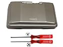 Nintendo DS replacement housing in SILVER including opening tools and instructions - Full Complete Kit to replace your damaged/broken cover/housing for the DS including matching buttons, new top lens and FREE Stylus as well as *FREE OPENING TOOLS & INSTRUCTIONS* - Hi-TEC ESSENTIALS
