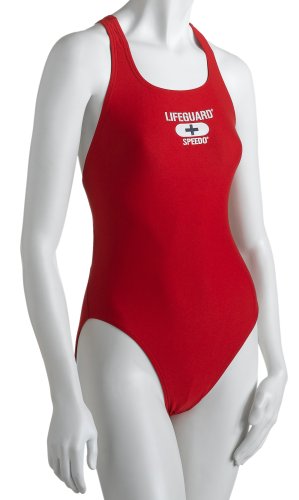 Speedo Women's Lifeguard Xtra Life Lycra Solid Superpro Back One Piece Swimsuit