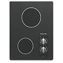 KitchenAid 15" Electric Cooktop - Black Finish