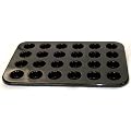 WellBake Professional 24 Cup Canape/Mini Muffin Pan. Heavy Duty Non-Stick Silicone + 10 Year Guarantee