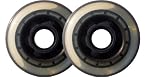 Black Luggage / Caster / Inline Wheels 77mm 2-Pack