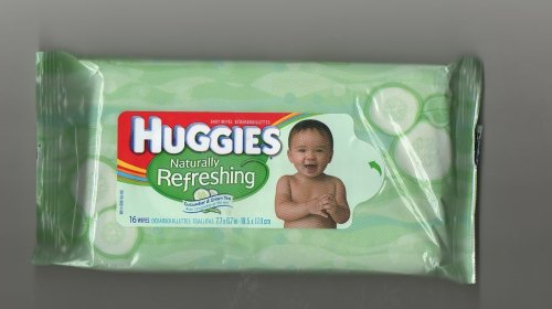 [20 pkg=320 wipes] Huggies Naturally Refreshing Cucumber & Green Tea Baby Wipes,16 ct each = 320 wipes Fragrance & Alcohol Free